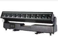 Bande lumineuse LED extérieure 4 en 1 RGBW 10*60w, bande lumineuse à pixels LED, zoom, contrôle DMX512, tête mobile, bande lumineuse super point, ligne avec anneau