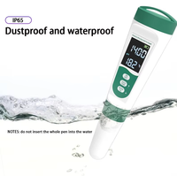 Wanbang Factory Direct Supply - Mètre de précision 5-en-1 pH/Température/Salinité/TDS/EC 0,05 pH avec écran LCD rétroéclairé pour hydroponie