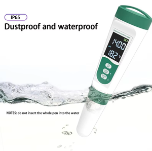 Измеритель pH/температуры/солености/TDS/EC 5-в-1 Wanbang с высокой точностью (0,05pH) и ЖК-дисплеем с подсветкой для гидропоники, прямые поставки с завода - Product Image 2