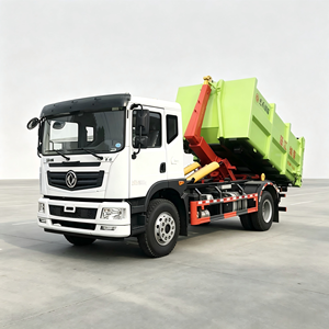 Nouveau camion à benne basculante Dongfeng Huashen T5 avec station de traitement des déchets mobile et benne basculante amovible pour la construction urbaine - Product Image 4