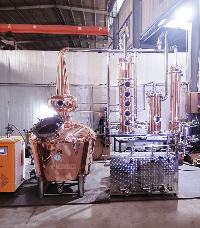 1000L 2000L Alcohol Copper Distilling Equipment