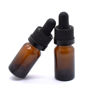 Customized 1oz 10ml 30ml 50ml 100ml Luxury Clear Amber <b>Glass</b> Round Cosmetic Oil Childproof Empty <b>Dropper</b> <b>Bottle</b> - Product Image 6