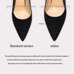 <span class=keywords><strong>Scarpe</strong></span> con Tacco Alto Lily Wei, Design alla Moda, Punta Affusolata, Fibbia a Quadri, Sexy e Casual - Product Image 5