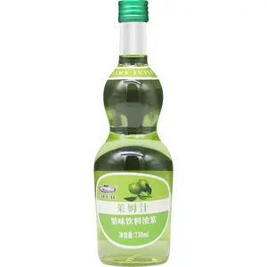 Konzentrieren Sie flüssigen Sirup Vitamin Supplement Grüner Zitronen-Limettensaft für Bubble Tea Cocktail