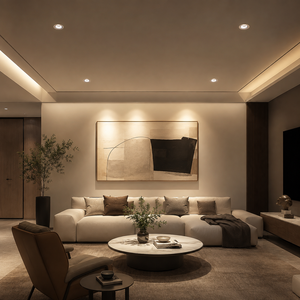 Foco LED Ajustable de Aluminio <span class=keywords><strong>con</strong></span> Reflector Curvo ARC, Diseño Antideslumbrante, Iluminación Interior para Hoteles, Villas y Residencias LP-AJ7592ARC-NR - Product Image 5