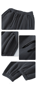 TKAN316 Manufacturers Joggers <b>Trousers</b> for <b>Men</b> Cotton <b>Baggy</b> Sweatpants Elastic Waist Custom French Terry Sweat Jogging Pants - Product Image 4