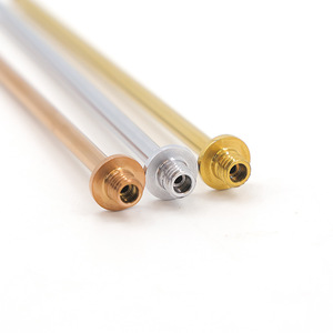 เสาโคมไฟสแตนเลส 304 ขัดเงา อุปกรณ์เสริมสำหรับติดตั้งโคมไฟที่ทนทาน - Product Image 4
