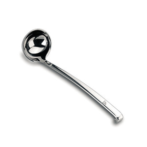 Mestolo Professionale in Acciaio Inossidabile da 10 Pollici per Servire Zuppe - Product Image 1