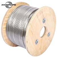 Câble en acier galvanisé électrique 6x7FC 7x7 1770MPa DIN3055