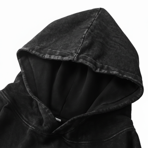 Sudaderas con Capucha Extra Grandes de Algodón 100% para Hombre, Unisex, Invierno, Impresión Digital, Lavado Ácido, Gruesas, Ecológicas, Personalizadas, Estilo Vintage - Product Image 1