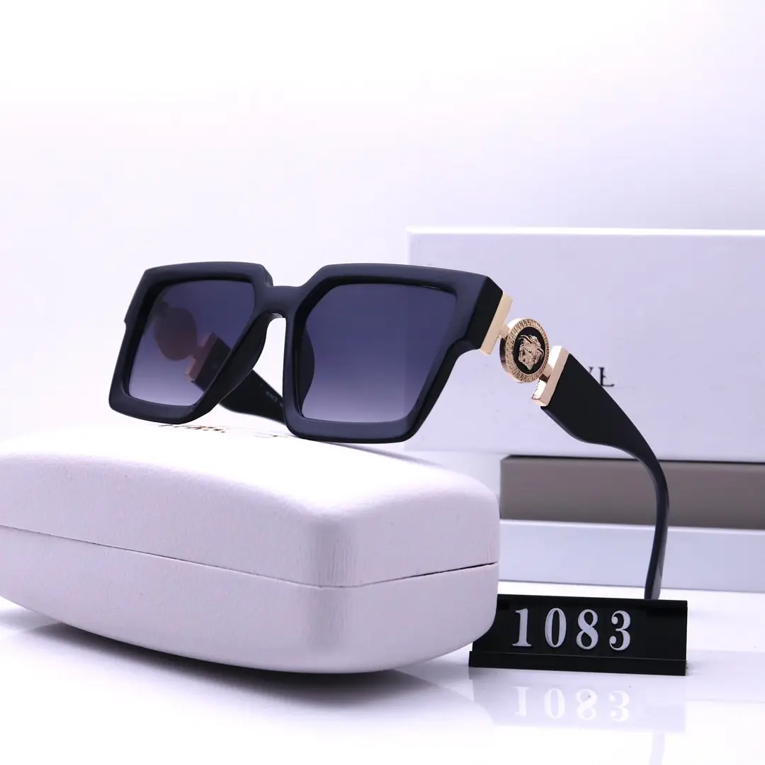 Sonnenbrille 2024 Damen Lentes De Sol Shades Square modische hochwertige Luxus-Damen-Sonnenbrille