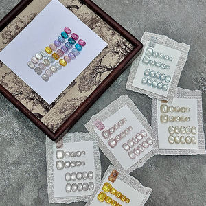 Dernier design d'AILANUO, série de vernis à ongles en gel magnétique œil de chat à 10 couleurs, œil de chat étoilé, TPO sans HEMA, OEM ODM, gel UV - Product Image 1