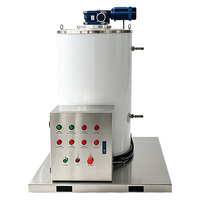 Évaporateur à glace en paillettes de 5 tonnes et 10 tonnes en acier inoxydable 304 pour machine à glace en paillettes industrielle