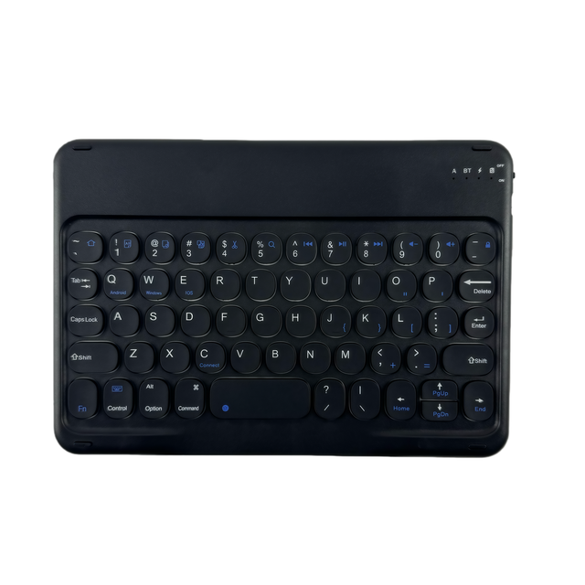 New Mini 7-Inch BT Wireless Split Keyboard 60 Keys Slim Portable Design for Mac Laptop iPad iPhone