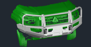 Bumper depan baja MANx4, Bumper kerekan untuk Triton <span class=keywords><strong>L200</strong></span> MV 2024 + - Product Image 3