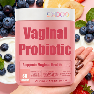 Probiotiques vaginaux et vitamines à base de canneberge super-aliment pour l'équilibre du pH, mélange de prébiotiques, flore vaginale saine pour femmes - Product Image 4