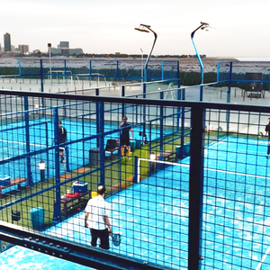 Pista de Pádel Exterior para Uso en Clubes, Estructura de Acero con Cristal Panorámico, Fabricante de Pistas de Pádel - Product Image 6