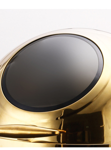 Set Buffet Riscaldato a Gas Guangsheng in Acciaio Inox Nero Oro 6L con Coperchio Trasparente, Forniture di Lusso per <span class=keywords><strong>Hotel</strong></span> e Ristoranti - Product Image 3