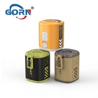 Pompe à air électrique portable rechargeable, pompe à air pour gonflage et dégonflage, différents modes d'éclairage, mini pompe à air pour lit pneumatique