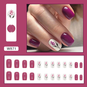 W871. Premere sulle unghie coriandoli Glitter Nail Art fornisce ai professionisti della festa dei grossisti di prodotti di bellezza - Product Image 2