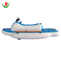 Scooter aquatique électrique gonflable léger, jet ski flottant de loisirs