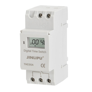 Thc15a Time <b>Switch</b> Digital Timer 7-36V Ip44 Button Type For Street <b>Lights</b> And Advertising Boards - Product Image 2