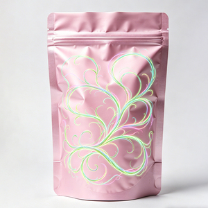 Custom Matte Digital Print Stand up <b>Pouch</b> Food Grade Resealable Zipper for Aluminum Foil Mylar PE Chips Snack Packaging Bags - Product Image 2