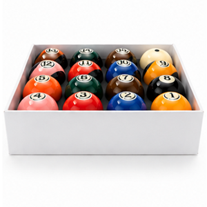 Juego de Billar Estándar de 9 Bolas - Bolas de Snooker de Resina de Tamaño Completo para Entretenimiento en el Hogar - Product Image 1