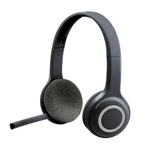 Logi tech Headset nirkabel H600, Headset portabel nyaman, kantor, bekerja, rapat, mengajar Online