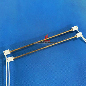 Precios de Fábrica, Calentador Infrarrojo Recubierto de Oro de 800W 1500W 2000W para Horno, Lámpara de Secado con Tubo Halógeno de Calor Único, Luz de Curado para Automóviles - Product Image 4