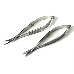 Professional Beauty <b>Nail</b> Art Tool Manicure Spring Scissors Curved Japanese Stainless Steel Blades Sharp Blade Tip <b>Nail</b> Care - Product Image 1