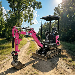 Mini-excavatrice compacte hydraulique de 1,2T pour l'agriculture et l'aménagement paysager - Product Image 2