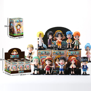 Figurines d'action Anime Cool Cartoon <span class=keywords><strong>Ninja</strong></span> Piece Luffy, Coffrets Mystères Surprise, Cadeaux pour Enfants, Décoration de Bureau, Boîtes Aveugles - Product Image 4