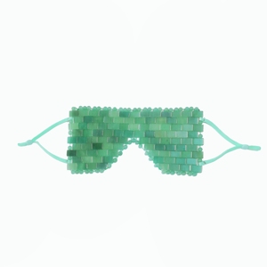 Mascarilla Facial Reafirmante de Aventurina Verde con Diseño de Gancho para Orejas, Antiarrugas - Product Image 1