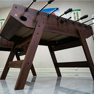 Table de <span class=keywords><strong>baby</strong></span>-<span class=keywords><strong>foot</strong></span> compacte en bois massif, 1,2 m / 1,4 m, pour usage domestique ou commercial, idéale pour toute la famille - Product Image 6