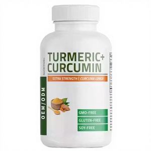 Cápsulas de Cúrcuma Orgánica de 1950 mg, Antioxidante para Mujeres, Mejor Absorción, 95% Curcuminoides, Suplementos Herbales Bio Perine Black - Product Image 2