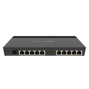 Router Inalámbrico MikroTik RB4011iGS+RM de Doble Banda Gigabit con Función de Módem, WEP, QoS, 8 Puertos LAN y 2 Antenas Externas - Product Image 1