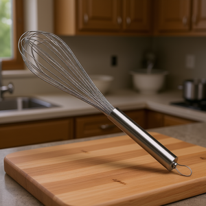 Frusta Super 12 in acciaio inox, utensile da cucina per impastare e cucinare - Product Image 3