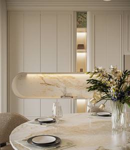 Design personalizzato all'ingrosso europeo moderno Motto vernice soggiorno Cabinet cina Chongqing fabbrica di mobili per la casa di grande capacità - Product Image 1