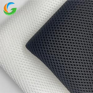 <span class=keywords><strong>Tissu</strong></span> doré Maille légère 3D Air Mesh Diamond Honeycomb Athletic Embroidery Print Knitted Spacer Jersey Fiber Mesh Fabric - Product Image 5