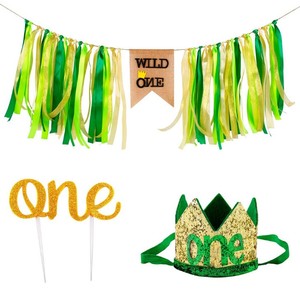 Tema sirena primo <span class=keywords><strong>compleanno</strong></span> seggiolone Banner forniture per feste di <span class=keywords><strong>compleanno</strong></span> ragazza <span class=keywords><strong>decorazioni</strong></span> per il primo <span class=keywords><strong>compleanno</strong></span> - Product Image 4