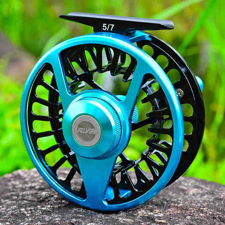 Aluminum Fly Fishing 5/7 7/9 9/10 WT Fly Fishing Reel CNC Machine Right ...