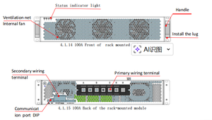 ตัวกรองพลังงานแบบแอคทีฟ IGBT รุ่นที่ 5 ประสิทธิภาพสูง ควบคุมด้วย FPGA เต็มรูปแบบ ลดเสียงรบกวนต่ำ 60dB สำหรับอุตสาหกรรม - Product Image 3