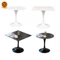 Comptoir de table blanche en pierre de quartz carrée, meuble de maison personnalisé, à manger, livraison gratuite