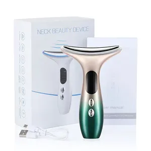 Trending Products 2023 New Arrivals Neck Lift Beauty Device Ems Facial Massage Anti Wrinkle Microcurrent Facial Toning Device