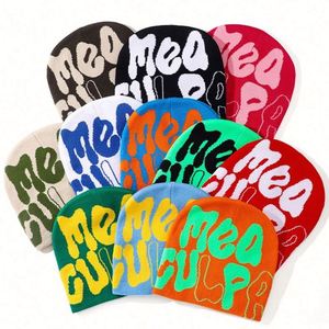 Wholesale Acrylic Knitted <b>Hat</b> With Logo Hip Hop Custom All OverJacquard Designer Unisex Winter Jacquard Beanie - Product Image 1