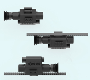Caza táctica visión nocturna infrarroja M5 alcance 5X Zoom Digital Monocular 400m telescopio de largo alcance apto para base de 20mm - Product Image 3