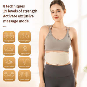 EMS massaggiatore addominale intelligente con protezione per la vita con riscaldamento della febbre, massaggiatore per la colonna lombare microcorrente a casa - Product Image 5