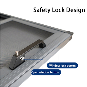<span class=keywords><strong>Extensible</strong></span> reemplazable Anti ventanas desmontable seguridad deslizante mosca fibra de vidrio pantalla ventana - Product Image 3