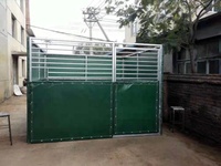 Écurie à chevaux en bambou portable de qualité supérieure et bon marché, box à chevaux